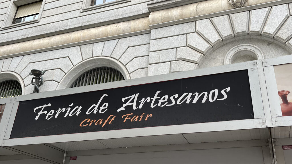 Feria de portal del angel de Barcelona