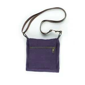 Bolso tapa mínimo morado